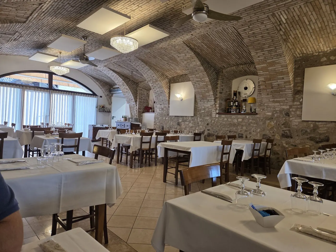 Sala interna dell'agriturismo Al Fenil